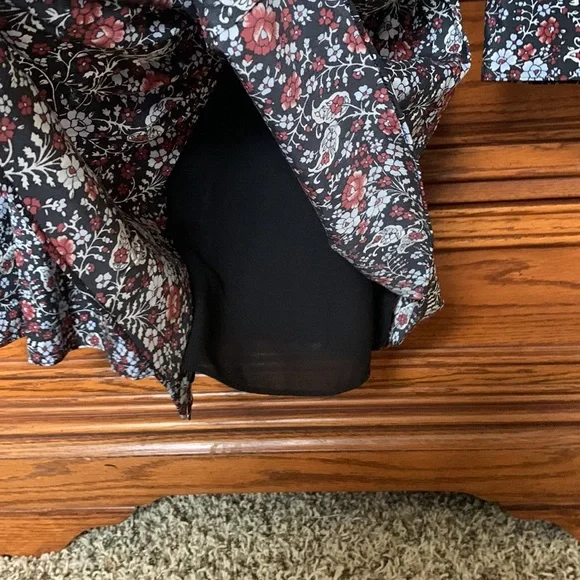 Veronica Beard Rory Floral Silk Dress